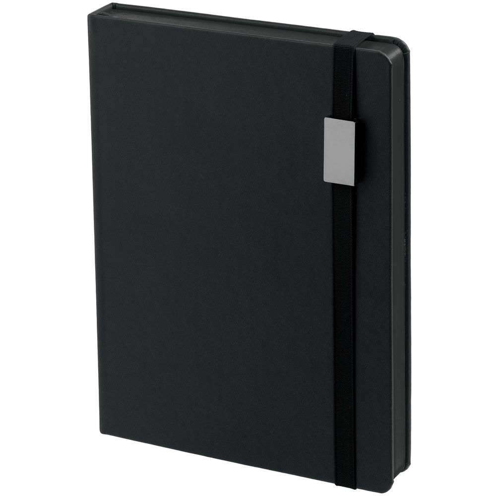 Ежедневник New Factor Metal, черный-1