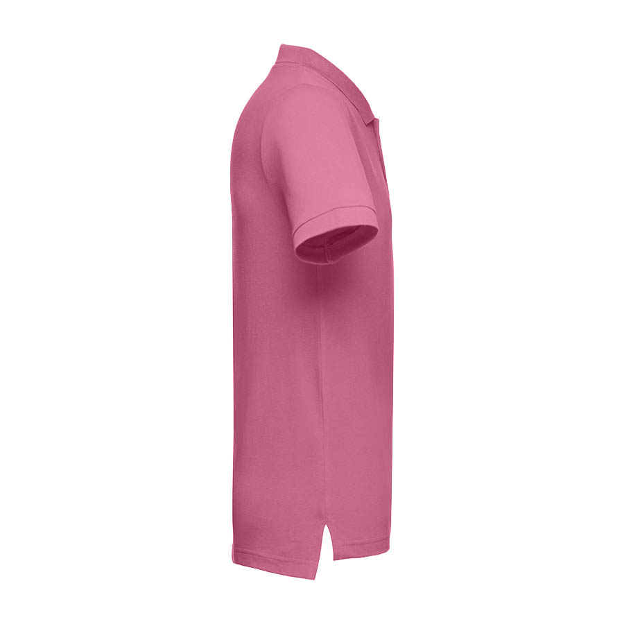 Рубашка-поло мужская ADAM 195, тёмно-розовый-1