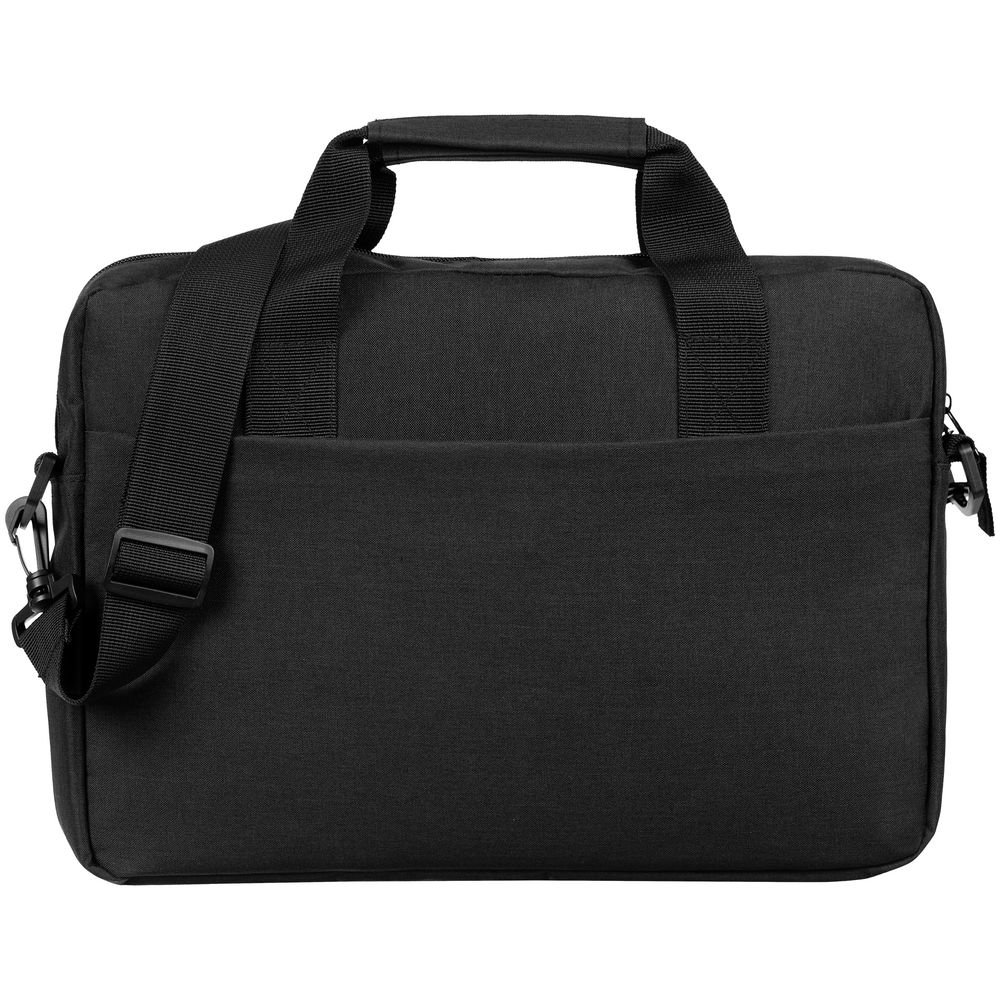 Сумка для ноутбука Delegate, черная-3