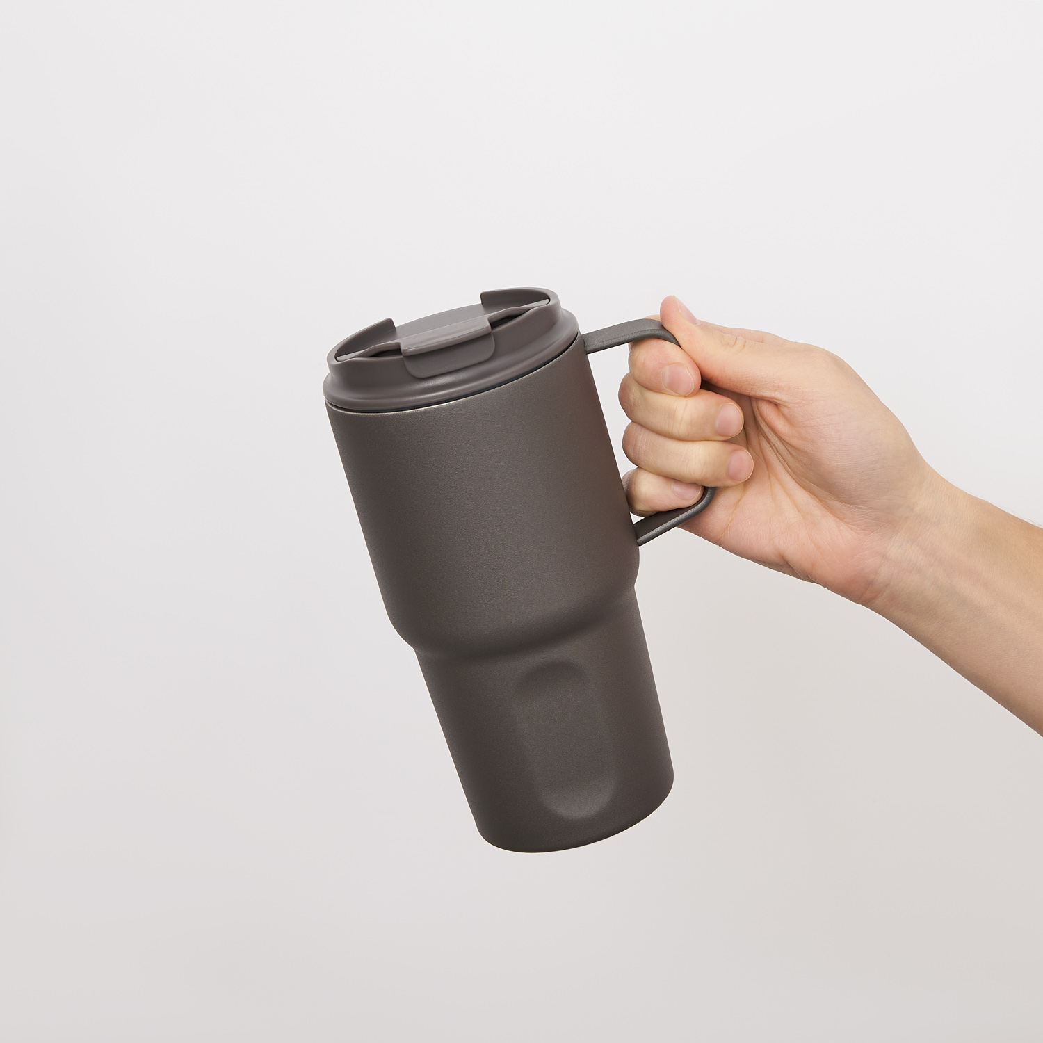 Термокружка вакуумная Aventura, серая-12