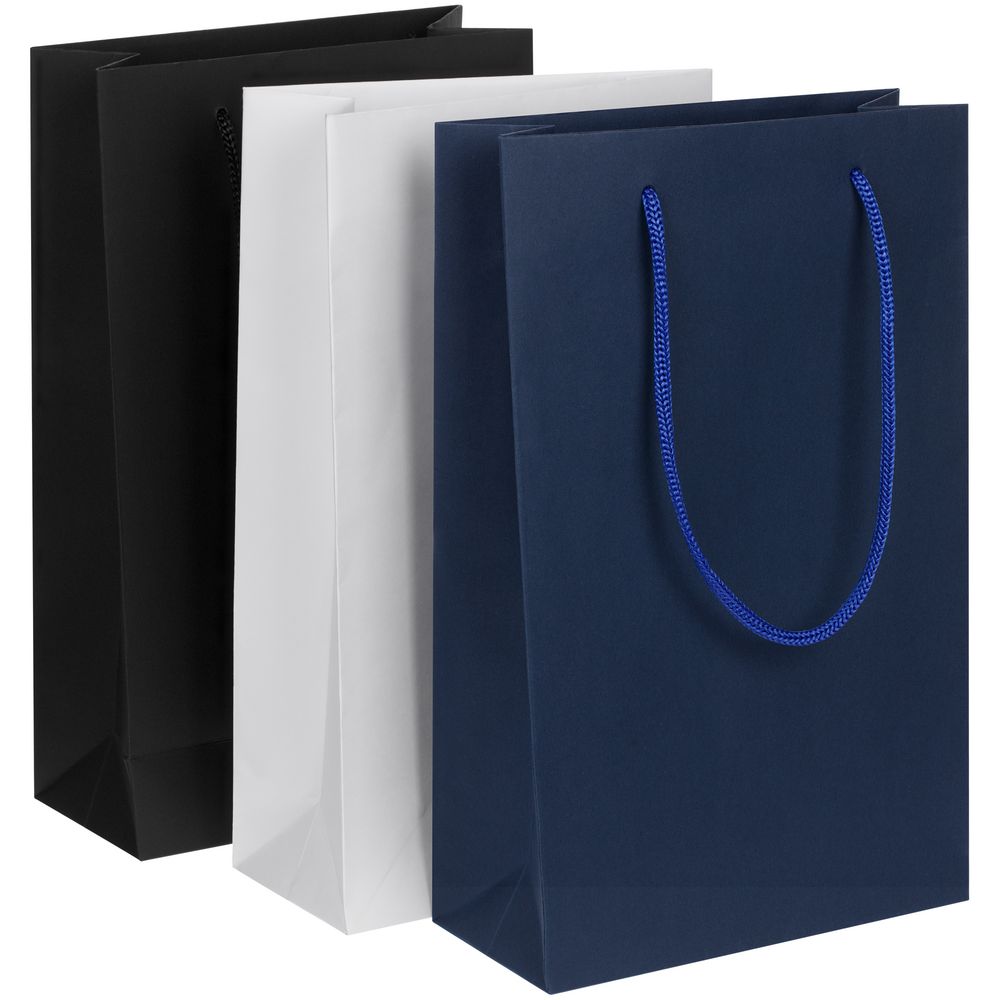 Пакет бумажный Waski S, черный-1