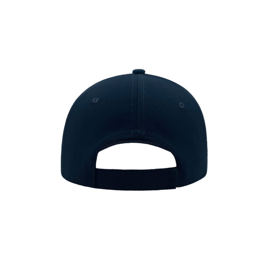 Бейсболка LIBERTY SIX, 6 клиньев, застежка на липучке, темно-синий-5