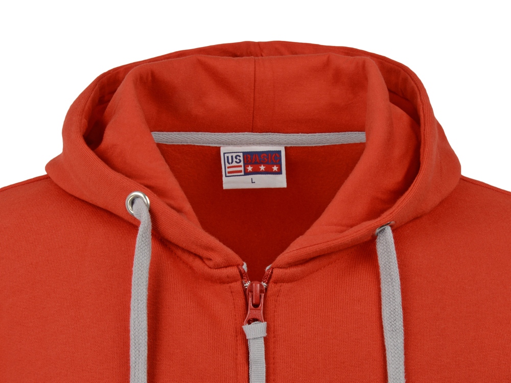 Толстовка на молнии Perform мужская, красный-2