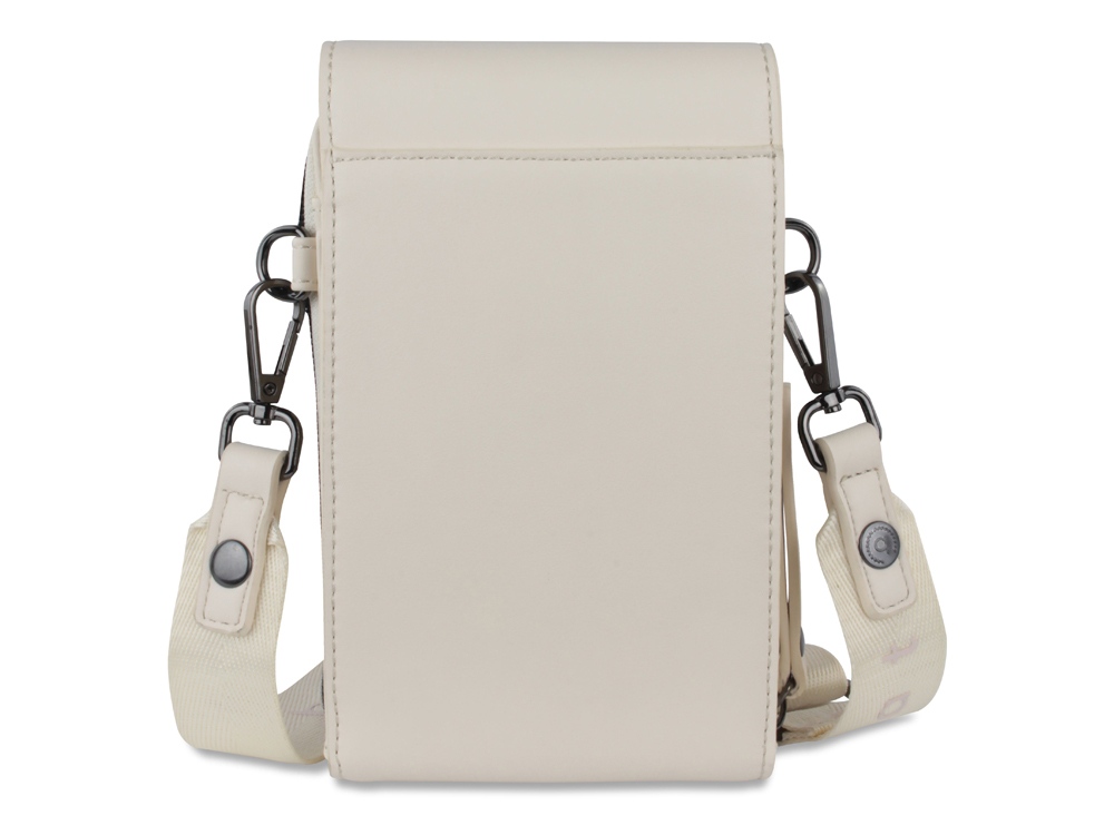 Сумка наплечная BUGATTI Almata, бежевая, полиуретан, 11х4х19 см-5