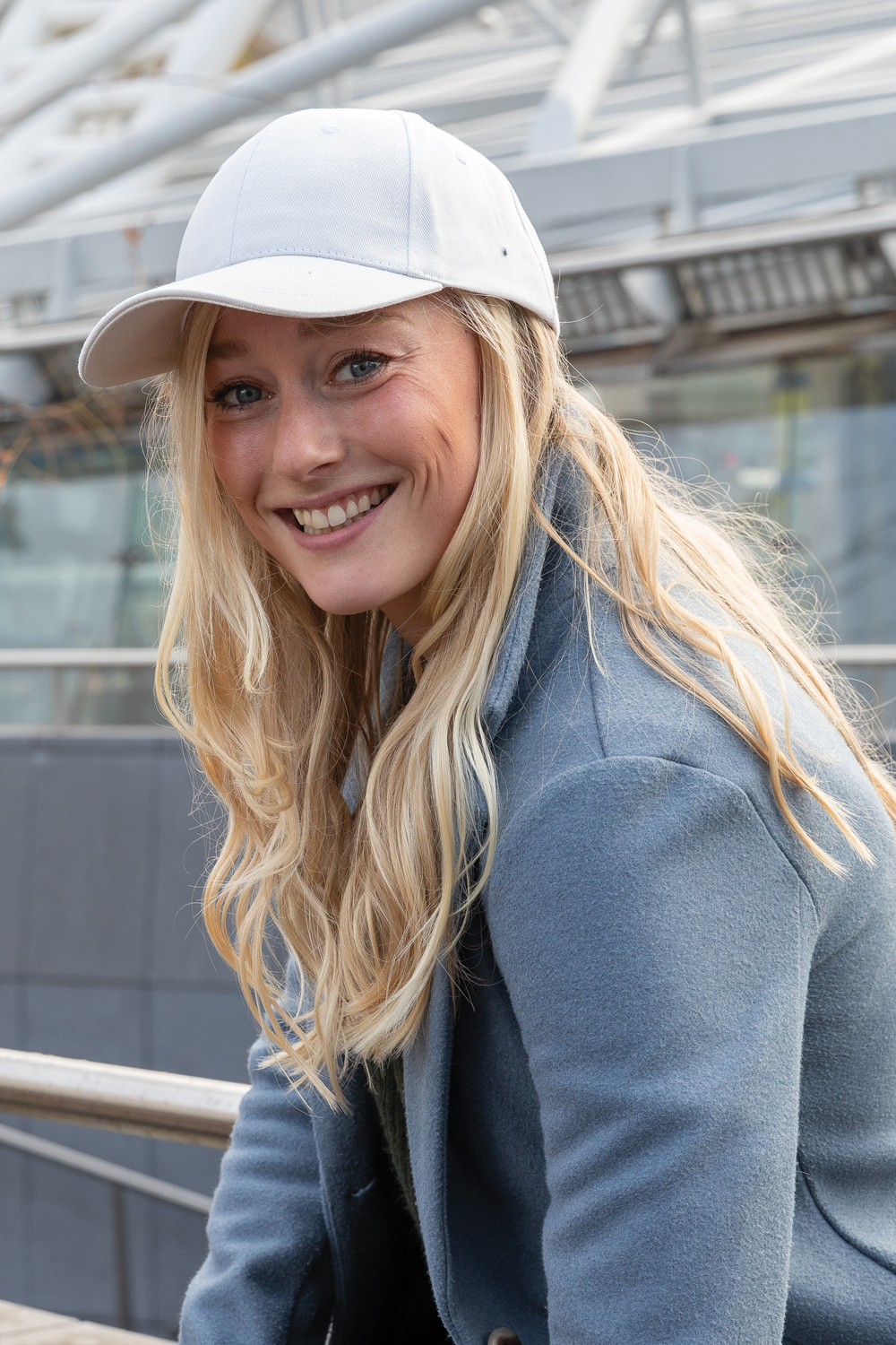 Бейсболка Impact из переработанного хлопка AWARE™, 6 клиньев, 280 г/м2-4