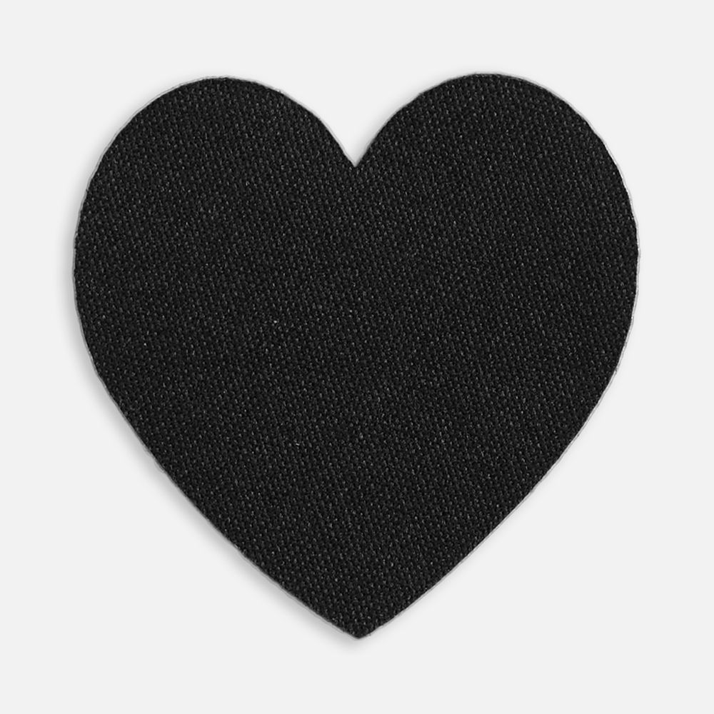 Наклейка тканевая Lunga Сor, M, черная-0