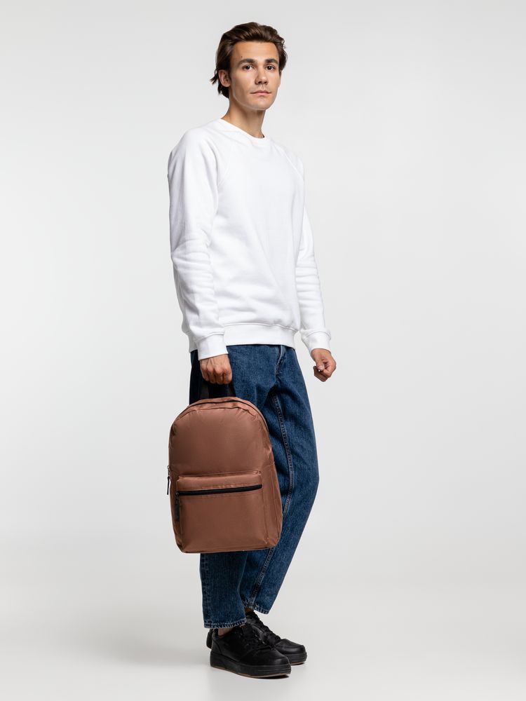 Рюкзак Base, шоколадно-коричневый-5