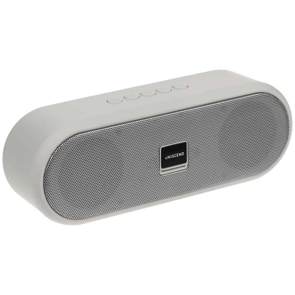Беспроводная стереоколонка Uniscend Roombox, светло-серая-1