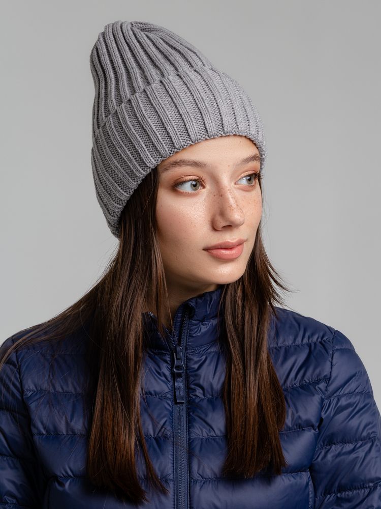 Шапка Norfold, светло-серый меланж-2