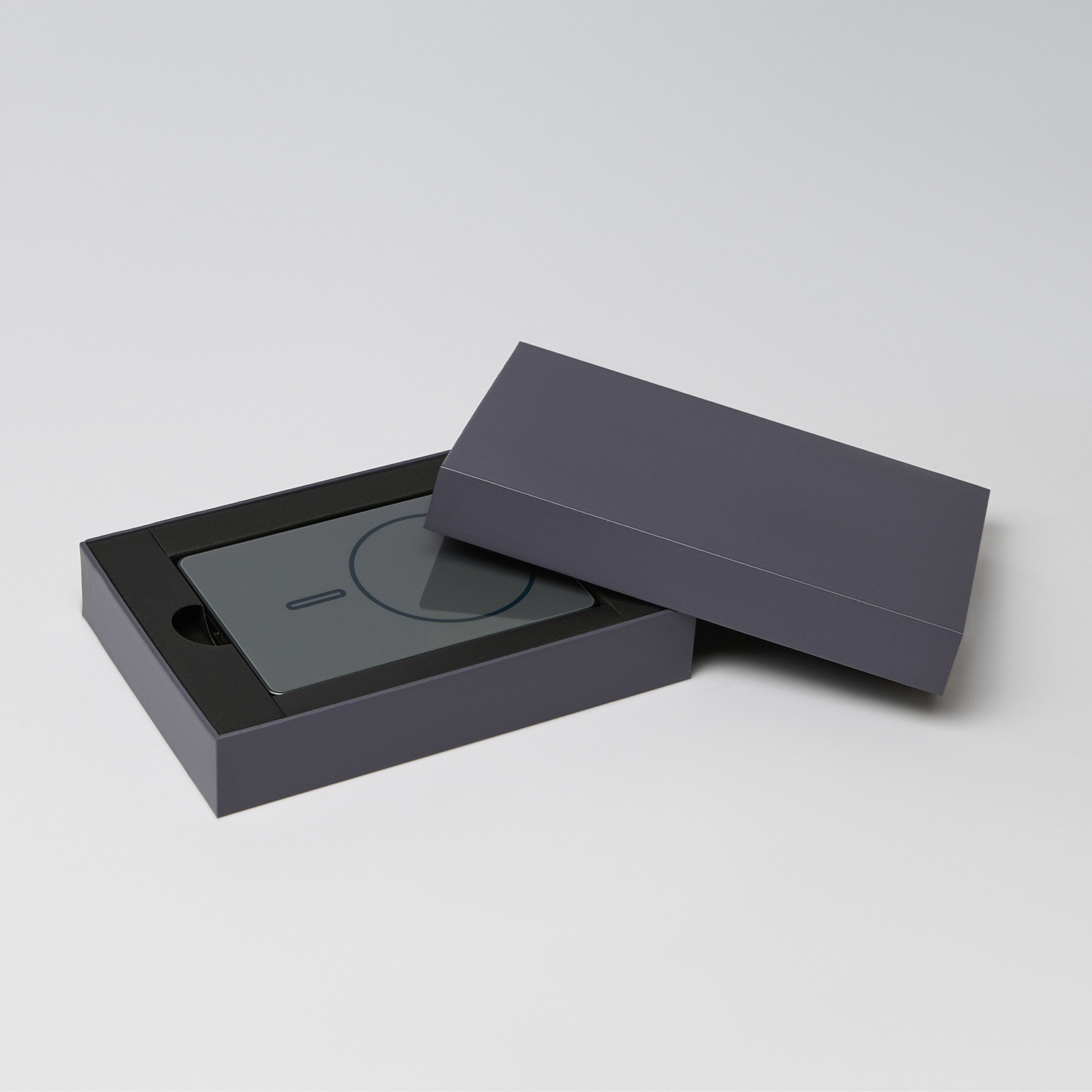 Внешний аккумулятор Onyx PD 5000mAh с функцией беспроводной зарядки 15W, серый-11