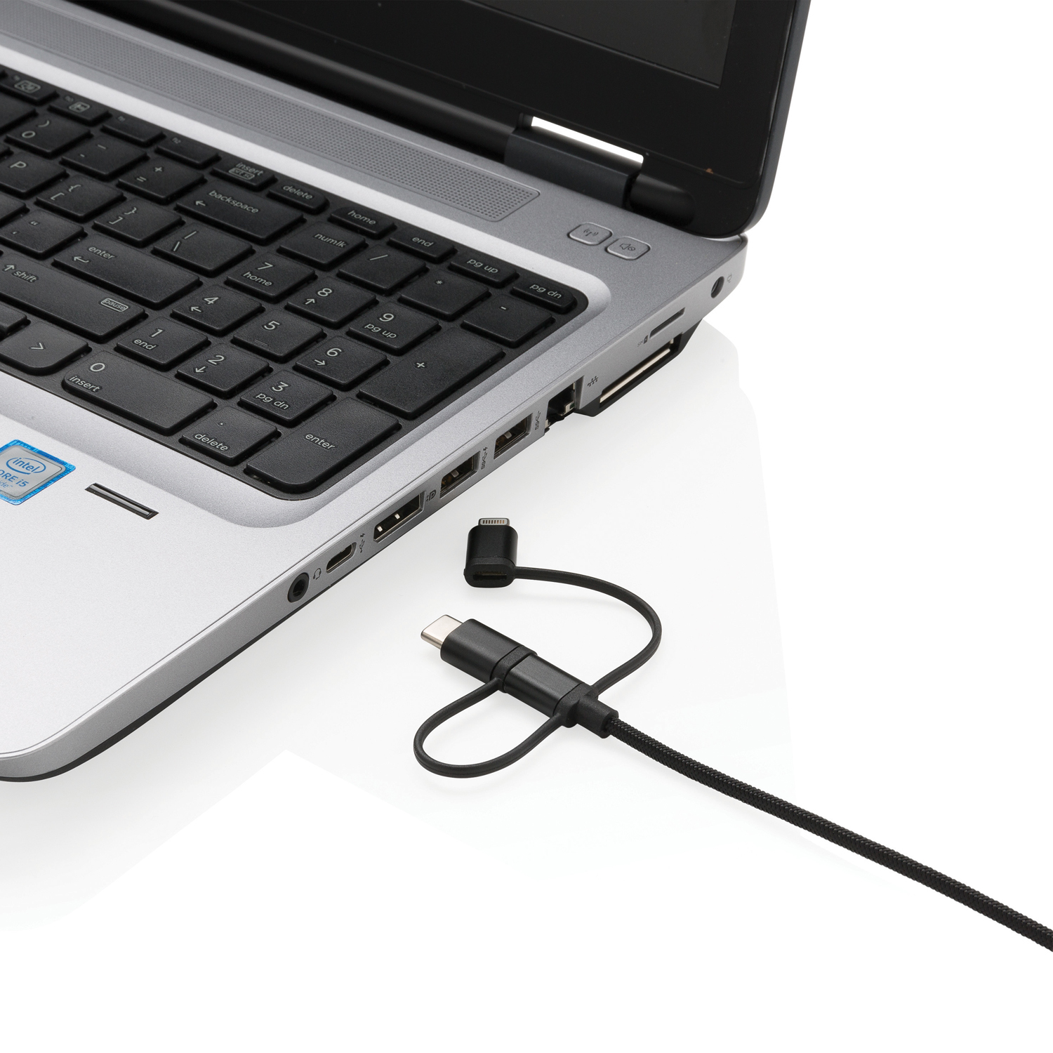 Универсальный кабель 3 в 1 с лицензией MFi-4