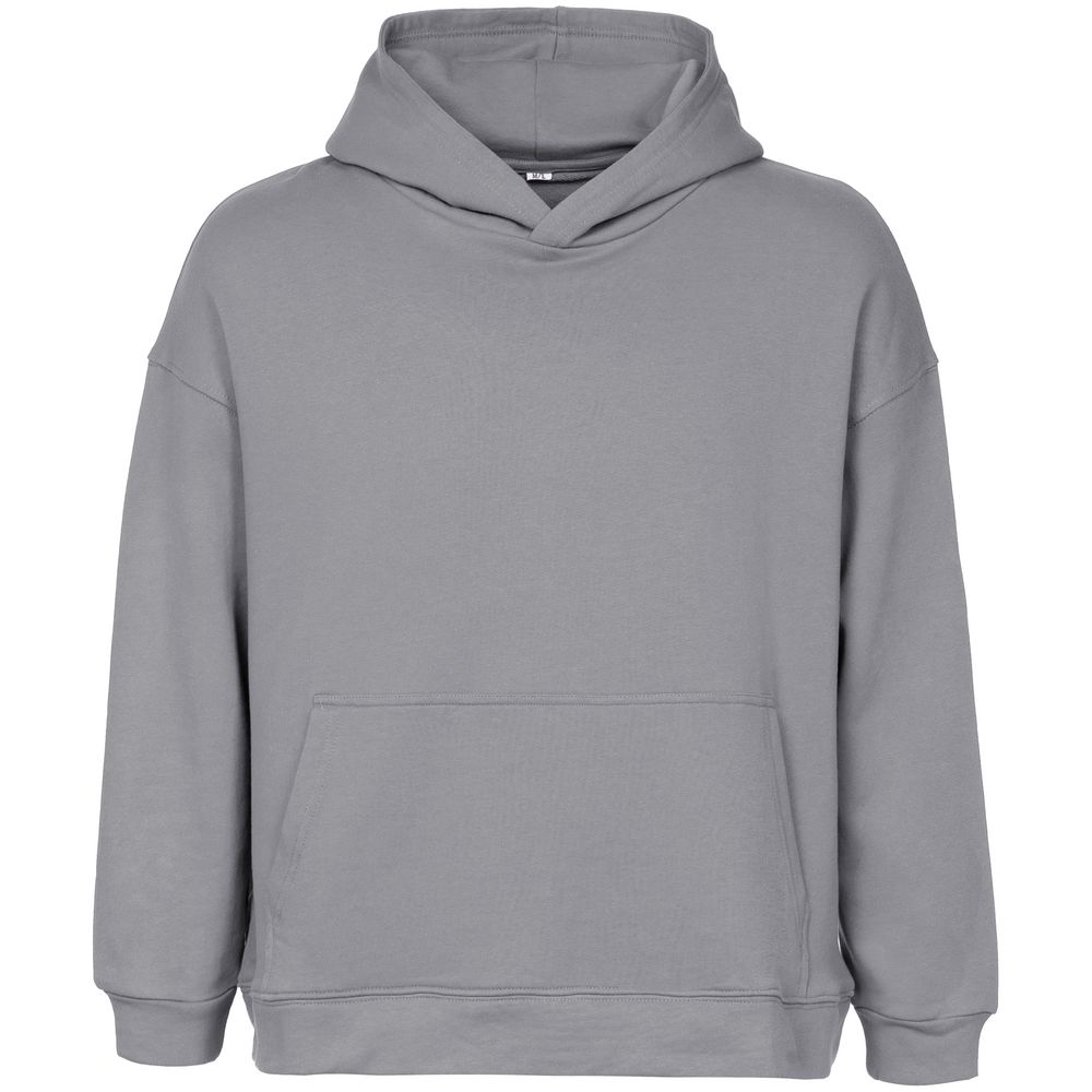 Худи оверсайз унисекс Outshine, серое-0