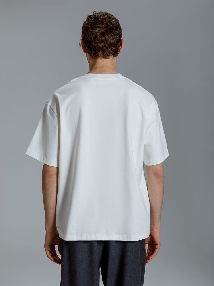 Футболка оверсайз Kangas, белая-5