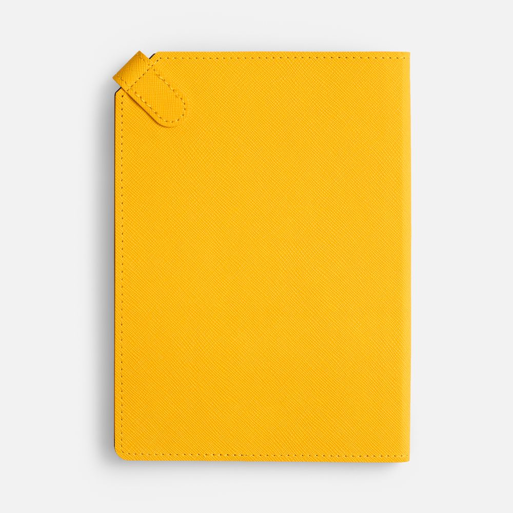 Ежедневник Espresso, недатированный, желтый-1