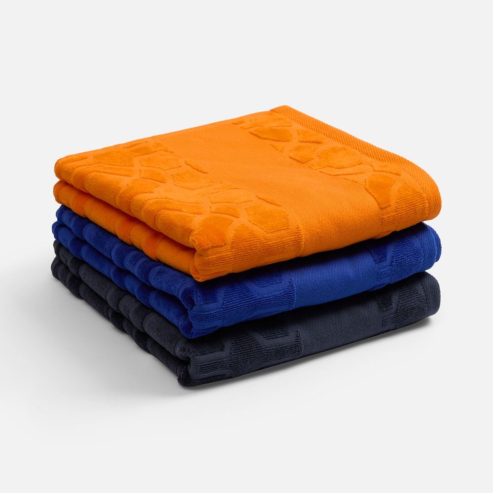 Полотенце Velin, среднее, синее-2