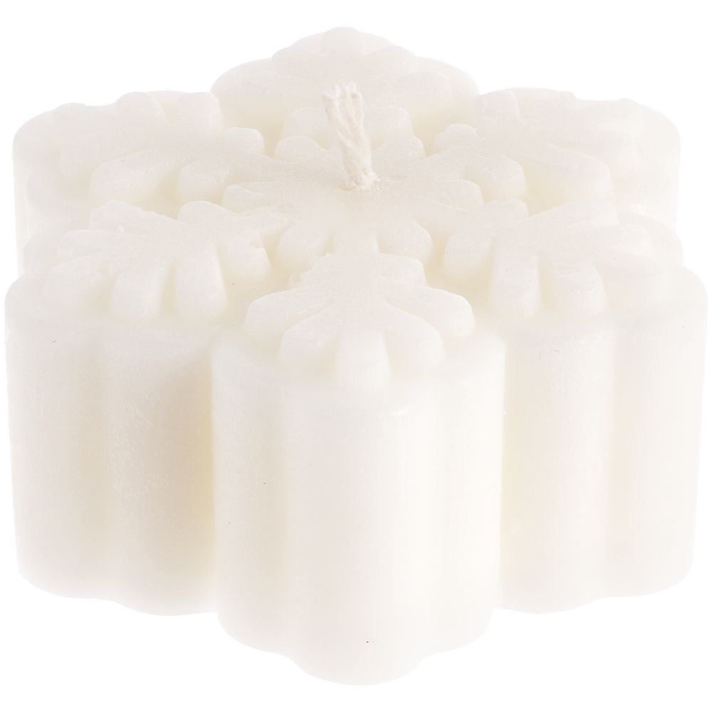 Свеча Snowlight 3, белая, 6 см-2