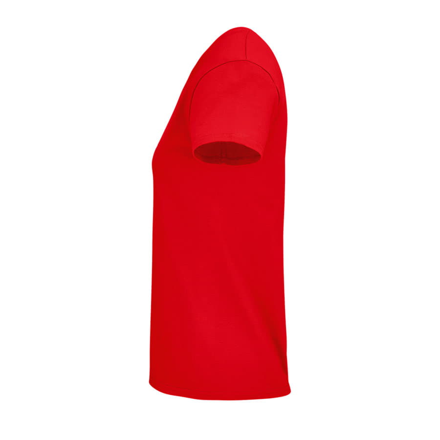 Футболка женская CRUSADER WOMEN 150 из органического хлопка, красный-1
