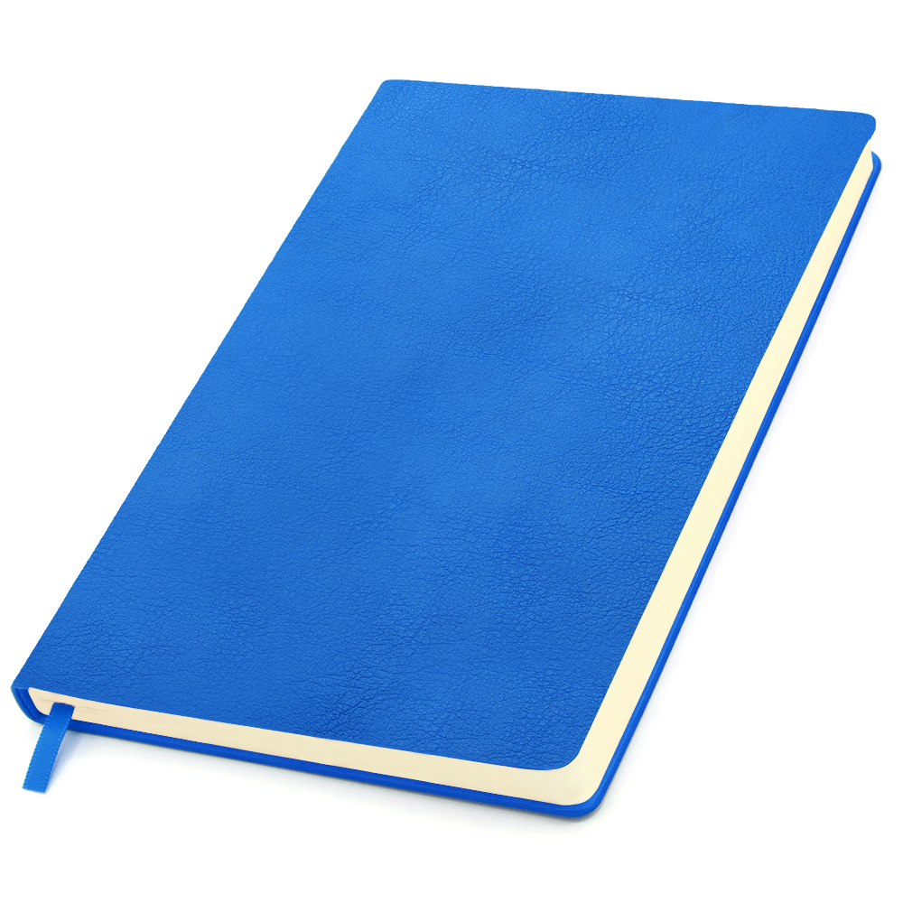 Ежедневник A5 недатированный Franco в мягком переплёте, Синий-1