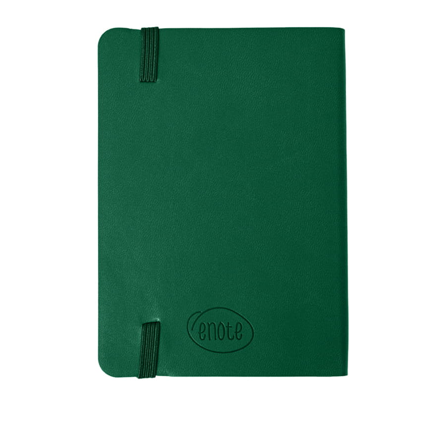 Блокнот SHADY JUNIOR с элементами планирования,  А6, зеленый, кремовый блок в клетку, зеленый-6