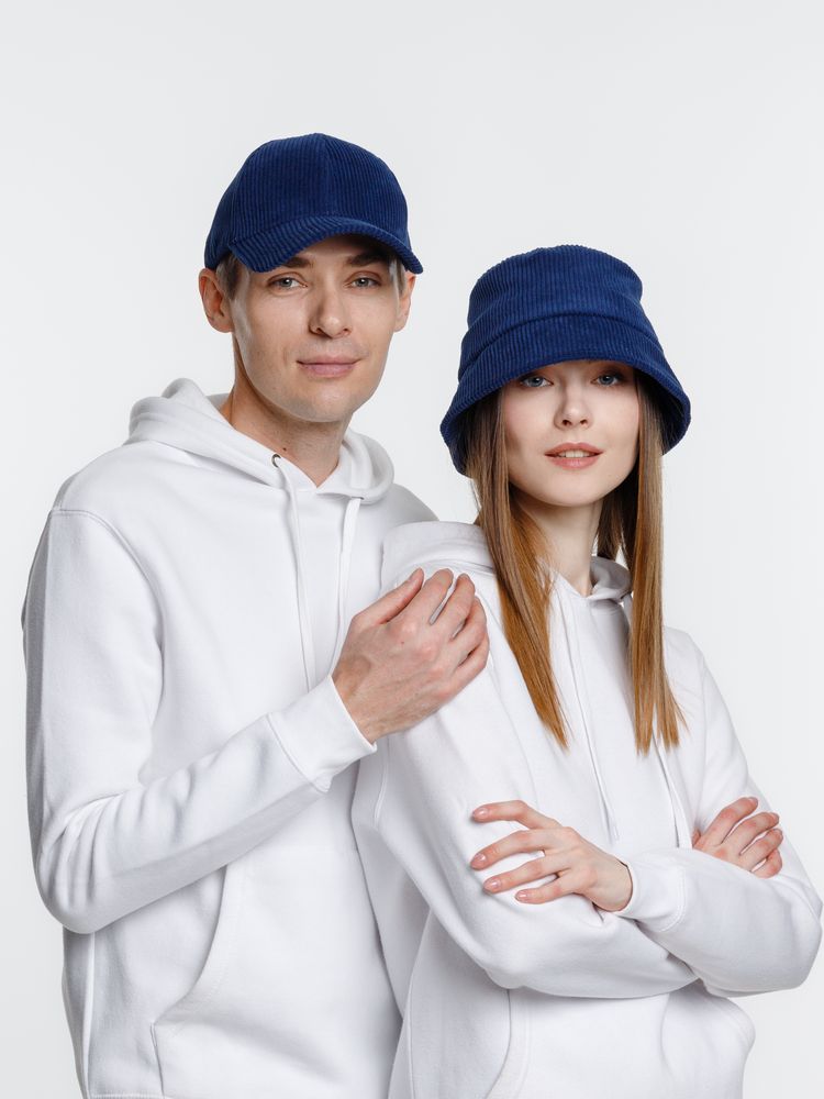 Бейсболка Soft Core, темно-синяя-9