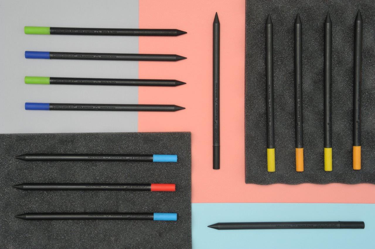 Карандаш графитовый Perpetua с оранжевым ластиком-8