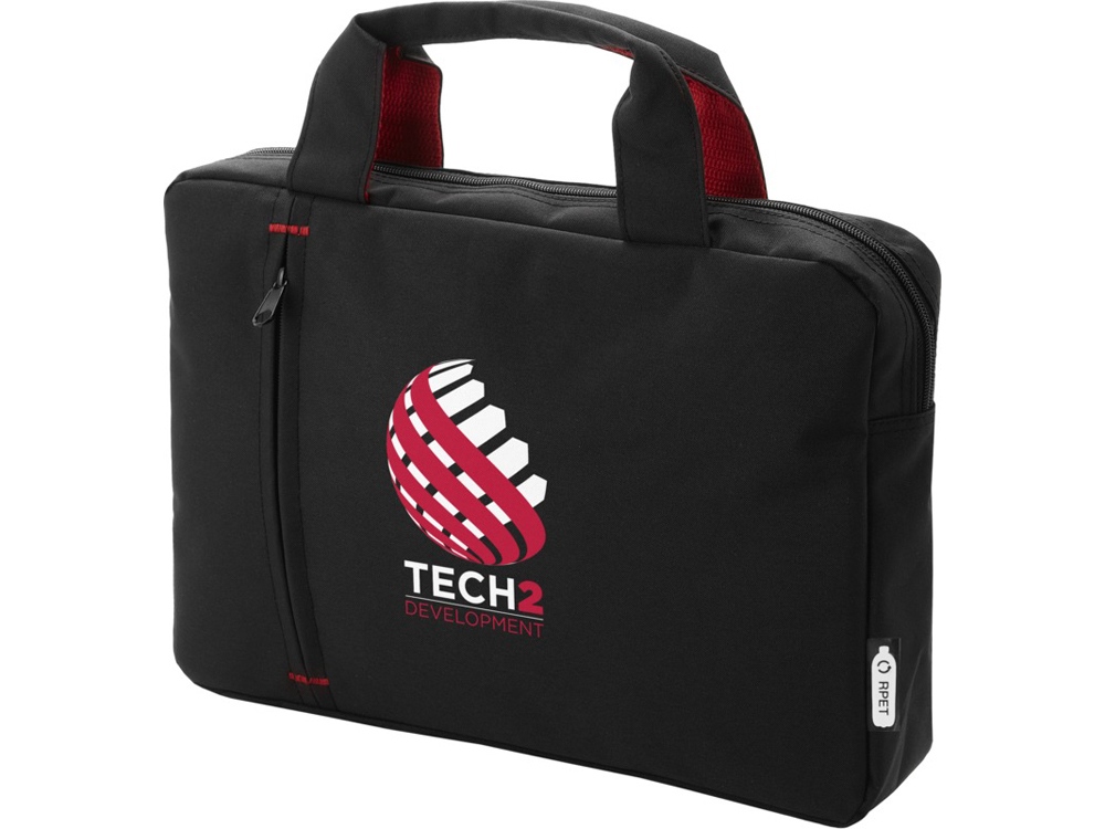 Detroit, сумка для конференций из переработанного РЕТ-пластика, черный-3