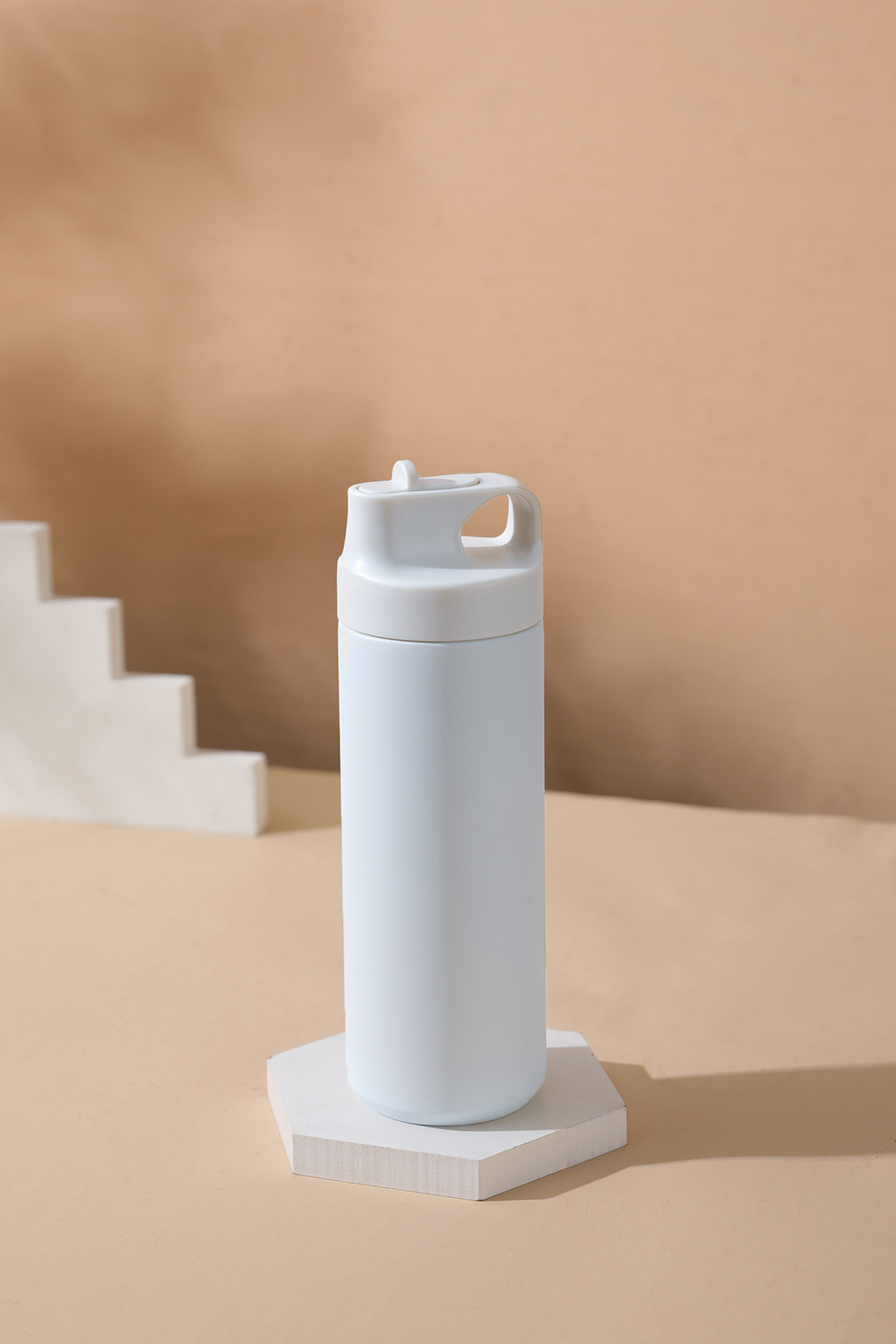 Термос Joggin (белый)-5