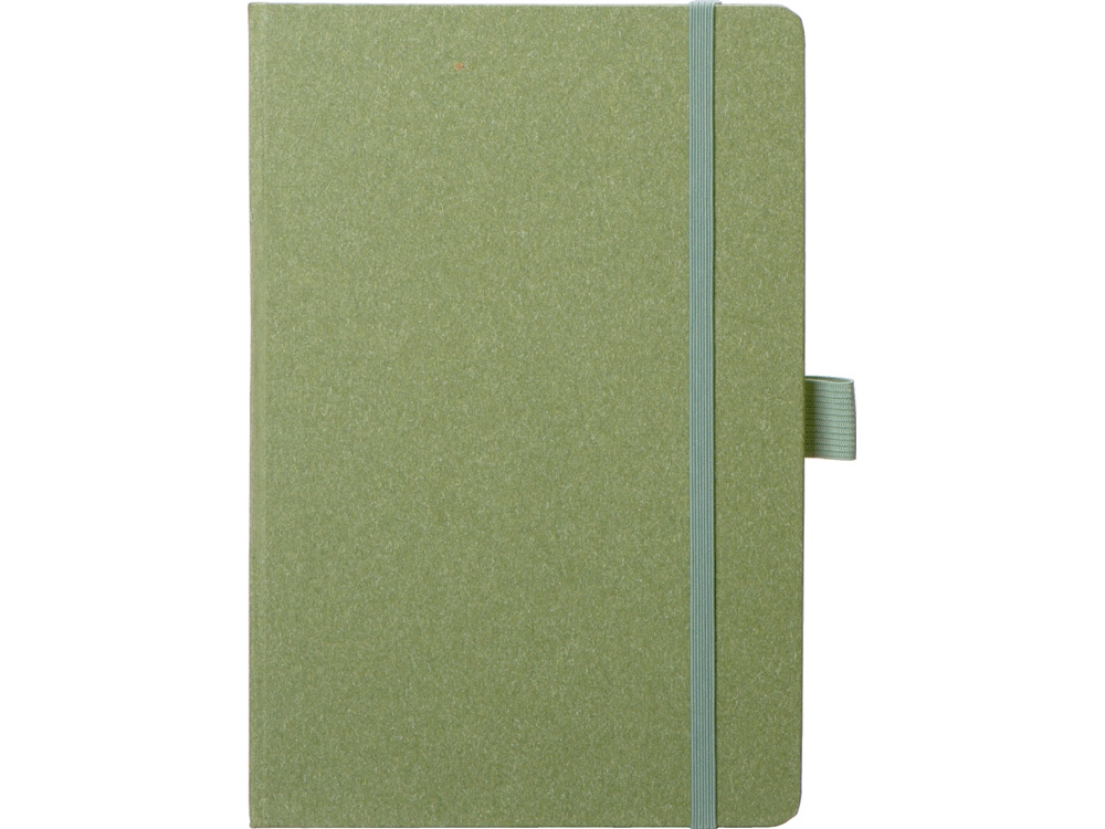 Блокнот А5 Snow Hard твердая обложка, 80 листов 70 гр/м2, зеленый-3