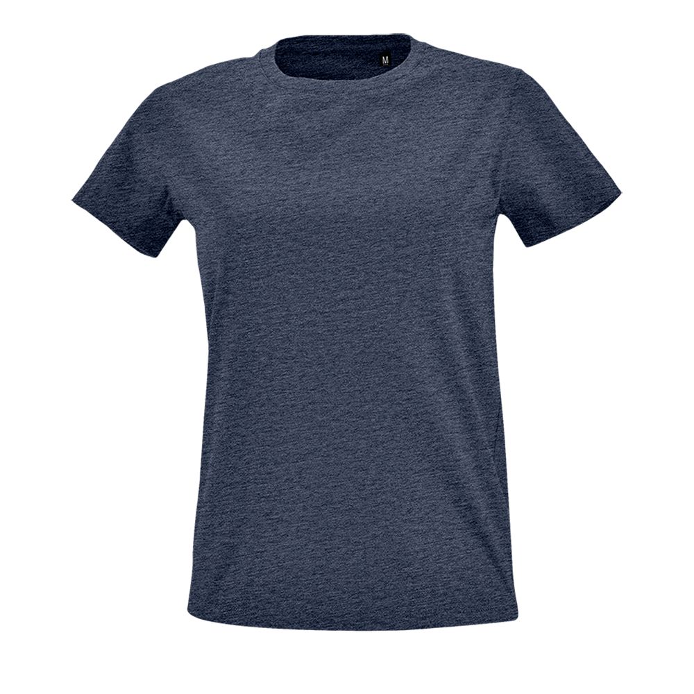 Футболка женская Imperial Fit Women, синий меланж-0