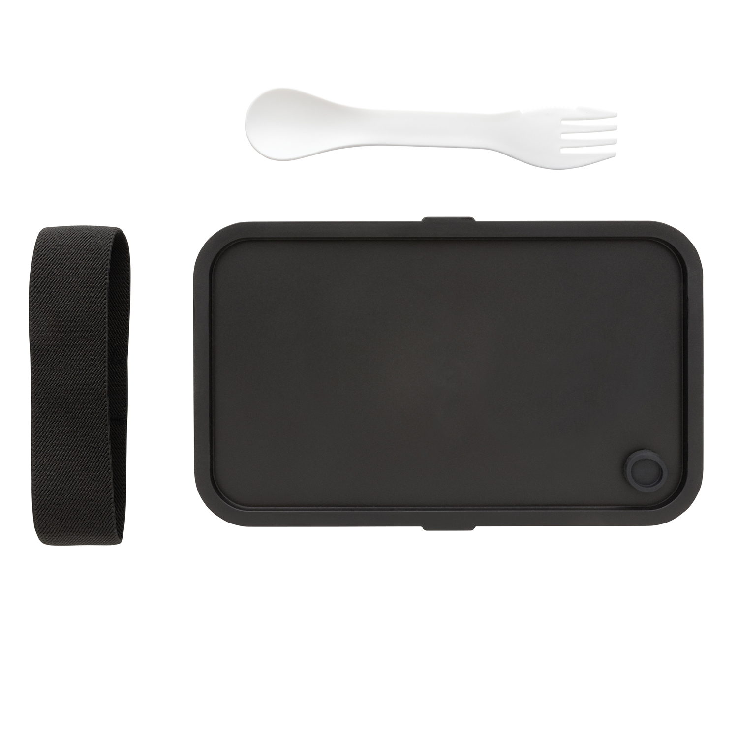 Ланч-бокс из переработанного полипропилена со столовым прибором (стандарт GRS)-5