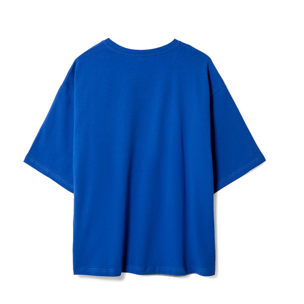 Футболка унисекс оверсайз Street Vibes, ярко-синяя-1