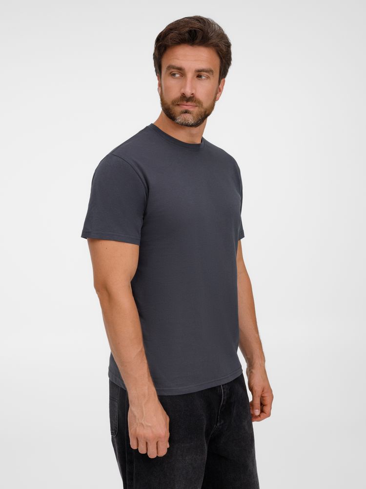 Футболка унисекс T-Bolka 180, темно-серая-6