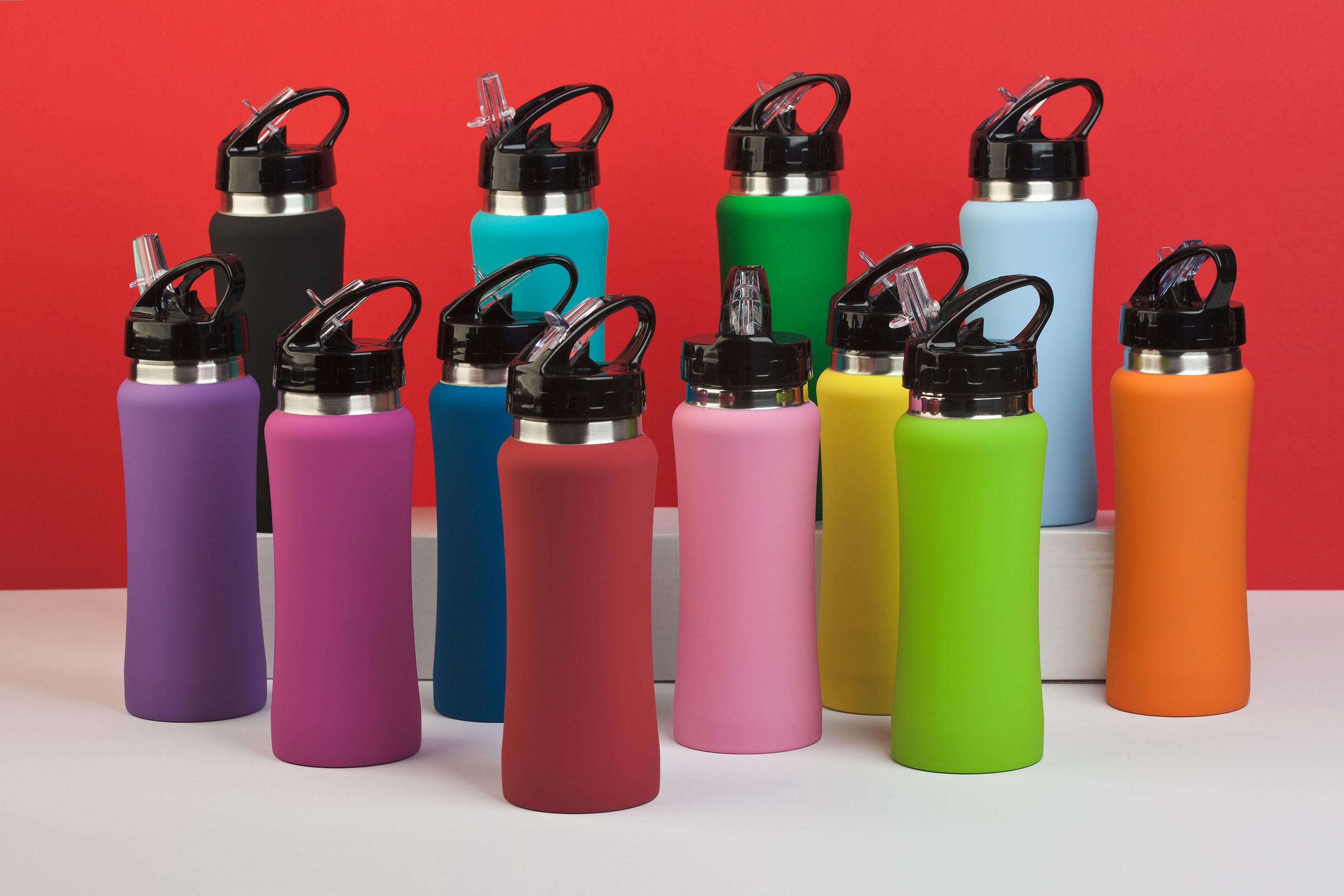 Бутылка для воды "Индиана" 600 мл, покрытие soft touch-2