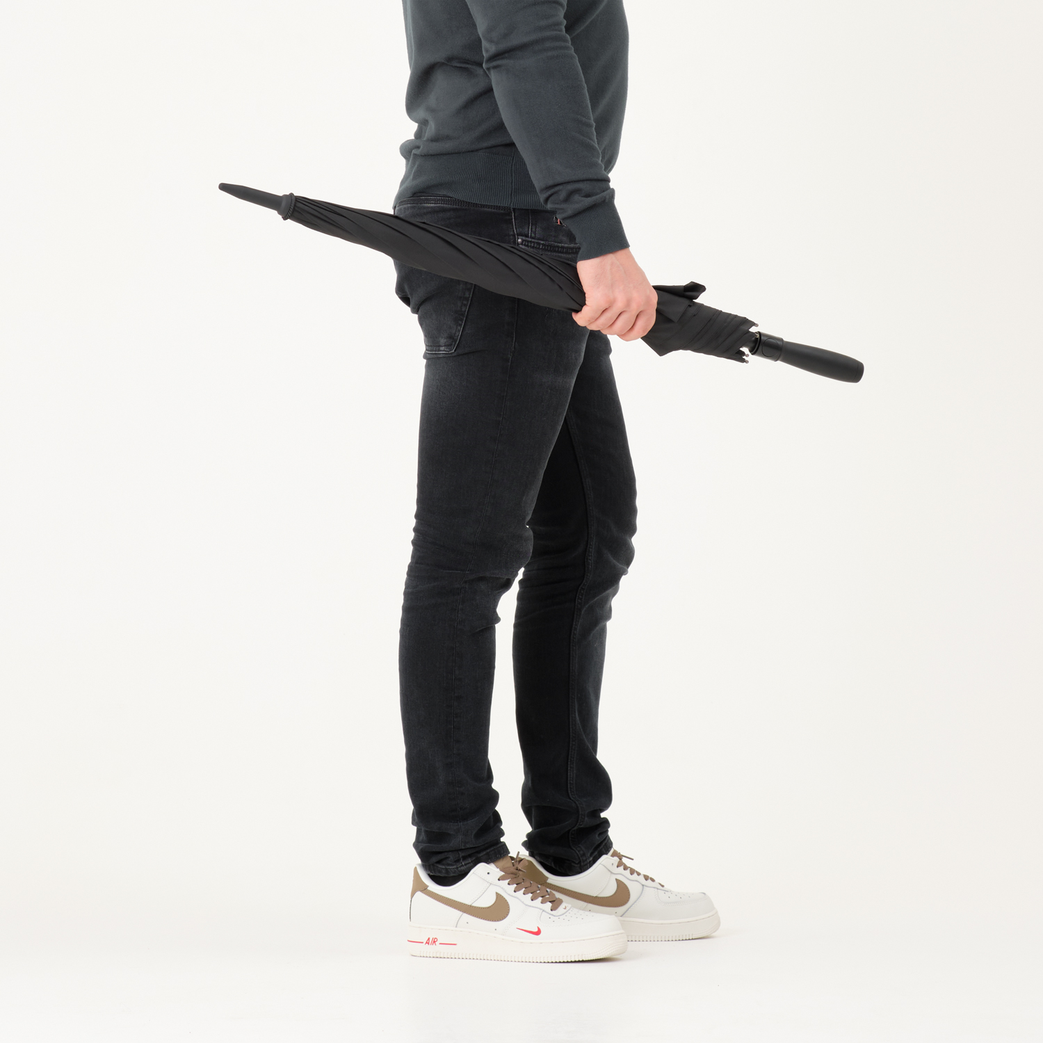 Зонт-трость Bora, черный-8