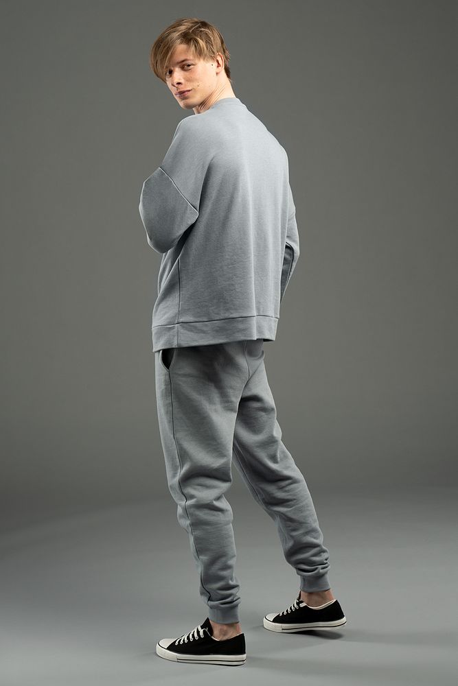 Свитшот унисекс S2, серый-2