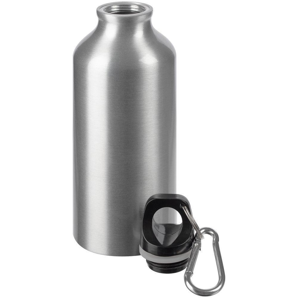 Бутылка для воды Funrun 400, серебристая-2