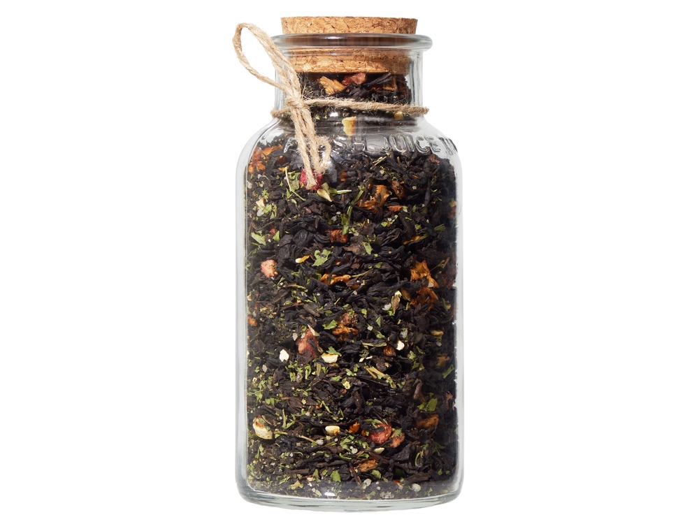 Сокочай чёрный Ананас, клубника, мята, мёд, лимон, 130 г.-0