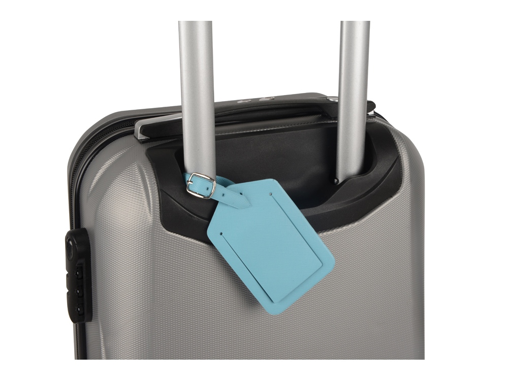 Багажная бирка Weekend из ПВХ, голубой-2