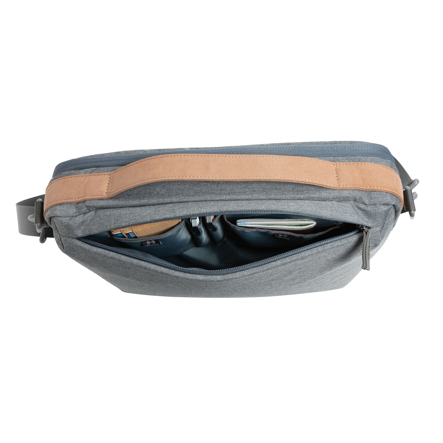 Двухцветная сумка Impact из RPET AWARE™ для ноутбука 15.6"-9