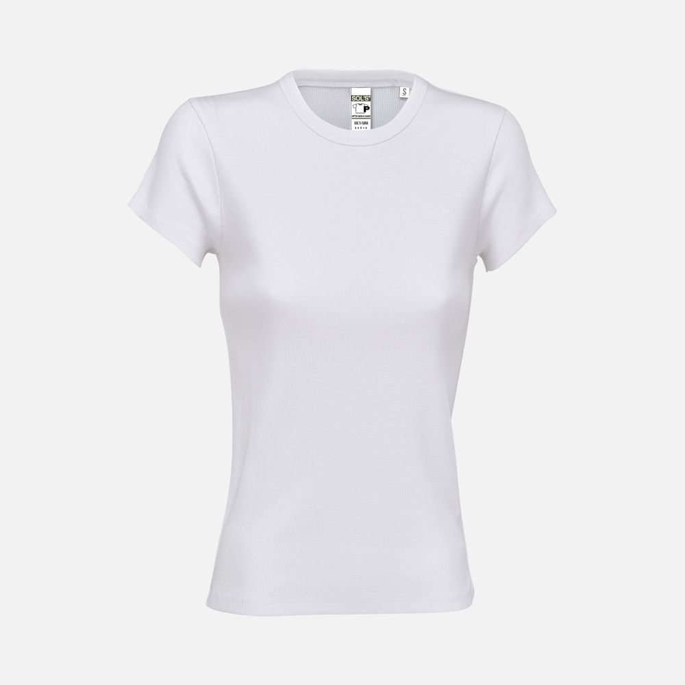 Футболка женская Sara, белая-0