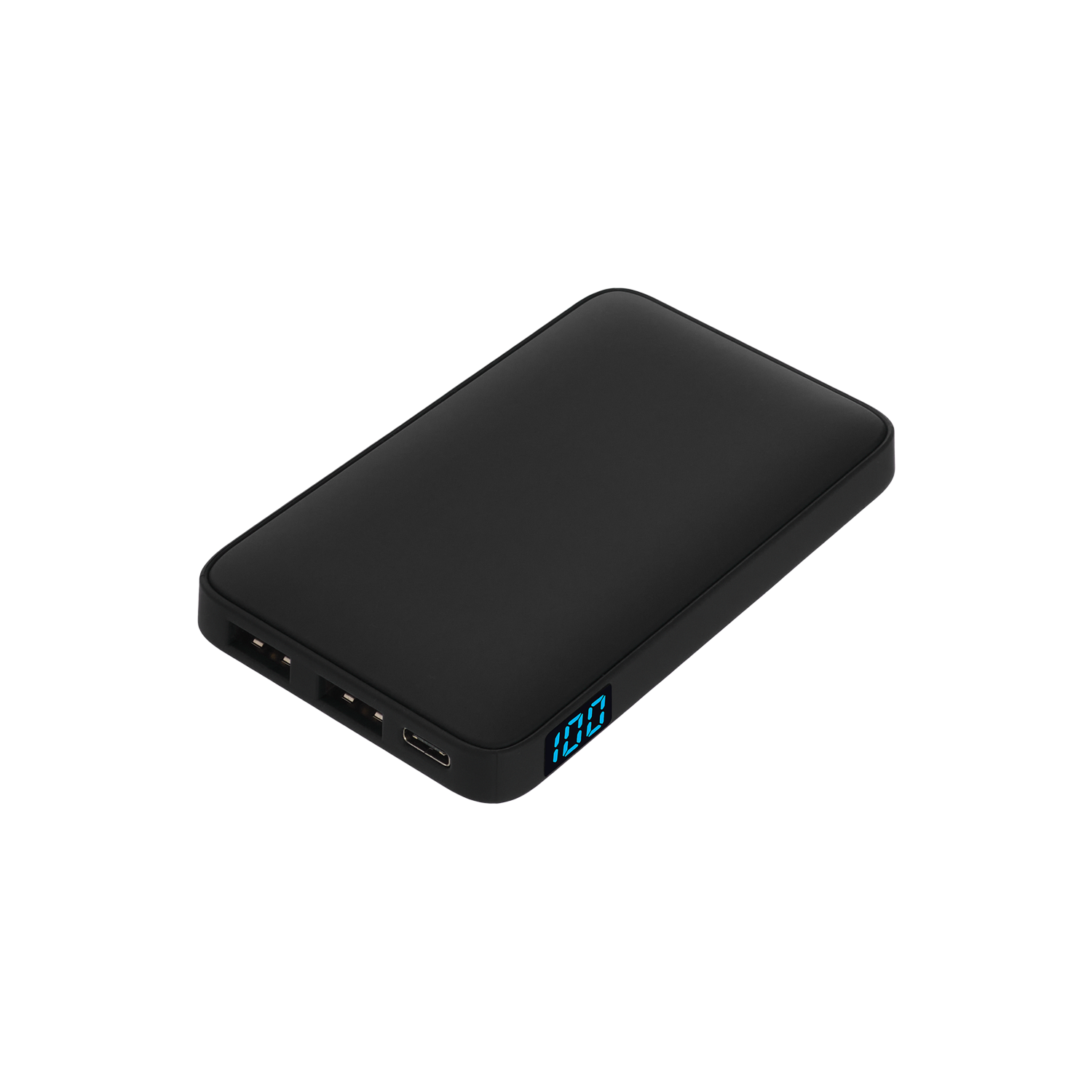 Внешний аккумулятор с подсветкой Ancor 5000 mAh, черный-0