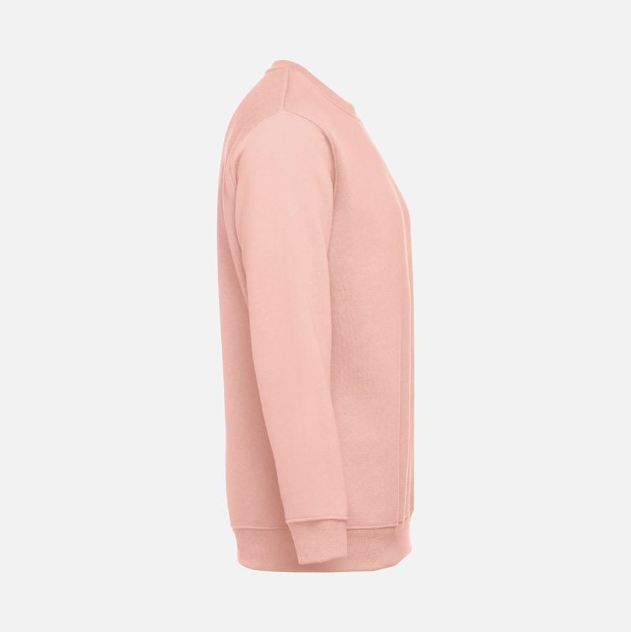 Свитшот унисекс Delta, розовый (лососевый)-1