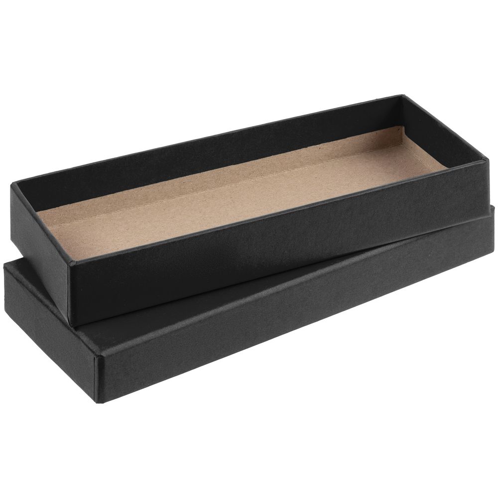 Коробка Notes с ложементом для ручки и флешки, черная-2