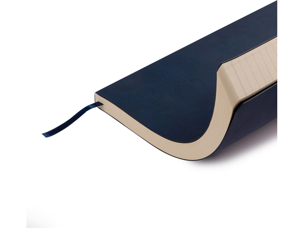 Ежедневник недатированный B5 Megapolis Flex (темно-синий)-4