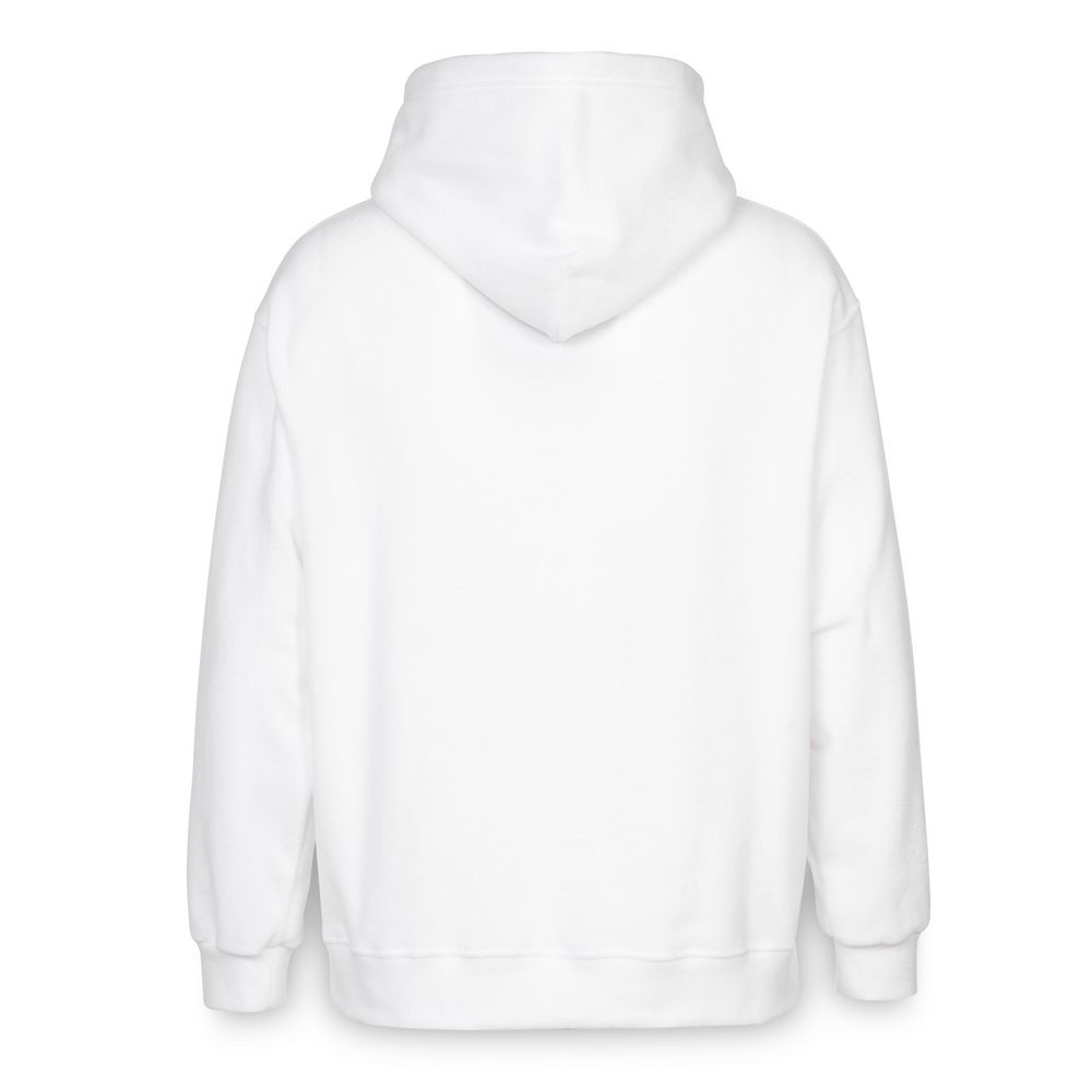 Худи флисовое унисекс Manakin, белое-1