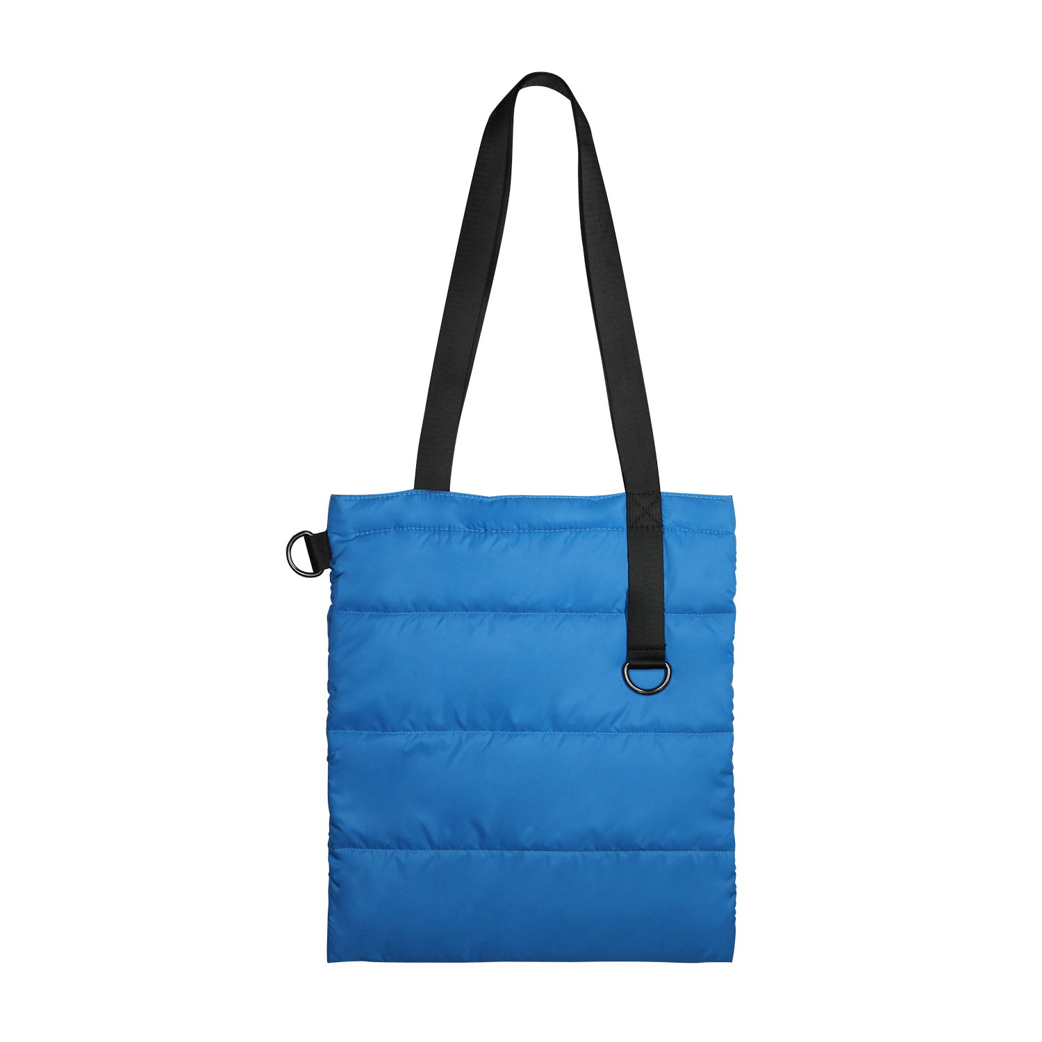 Шоппер Superbag Bubble, с кнопкой (голубой с черным)-1