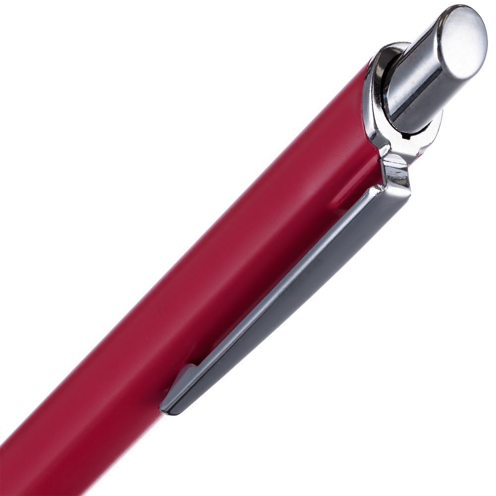 Ручка шариковая Konvent, матовая, красная-2