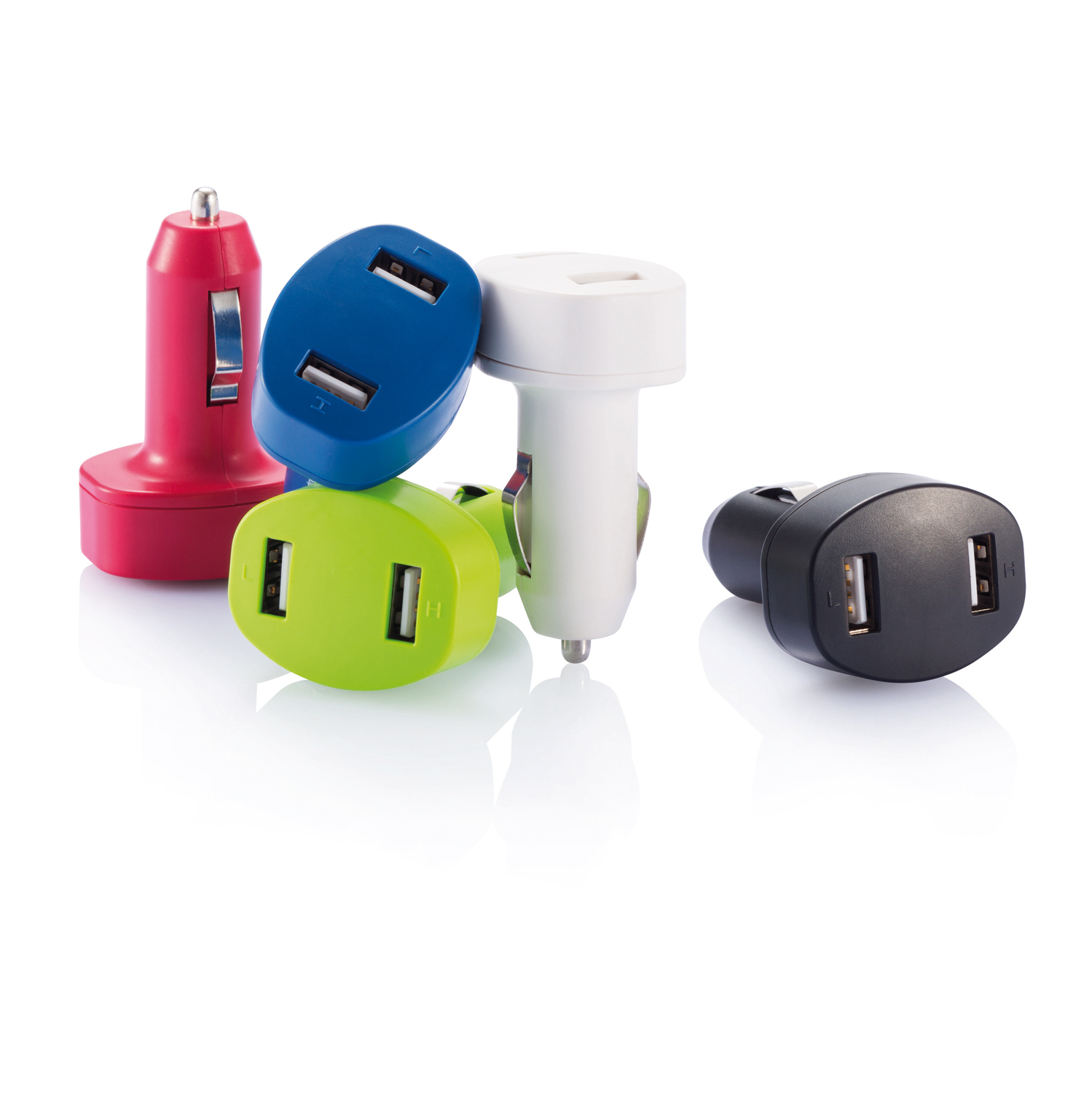 Зарядное устройство для автомобиля с 2 USB-портами-3
