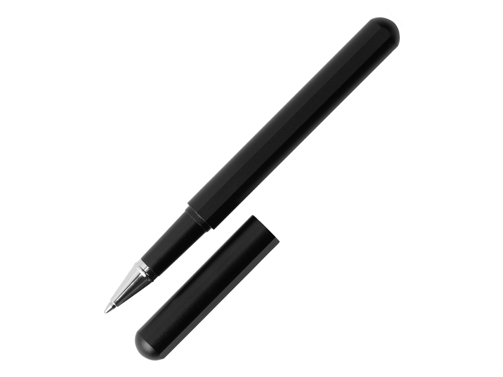 Шариковая ручка Churchill, матовый черный-0