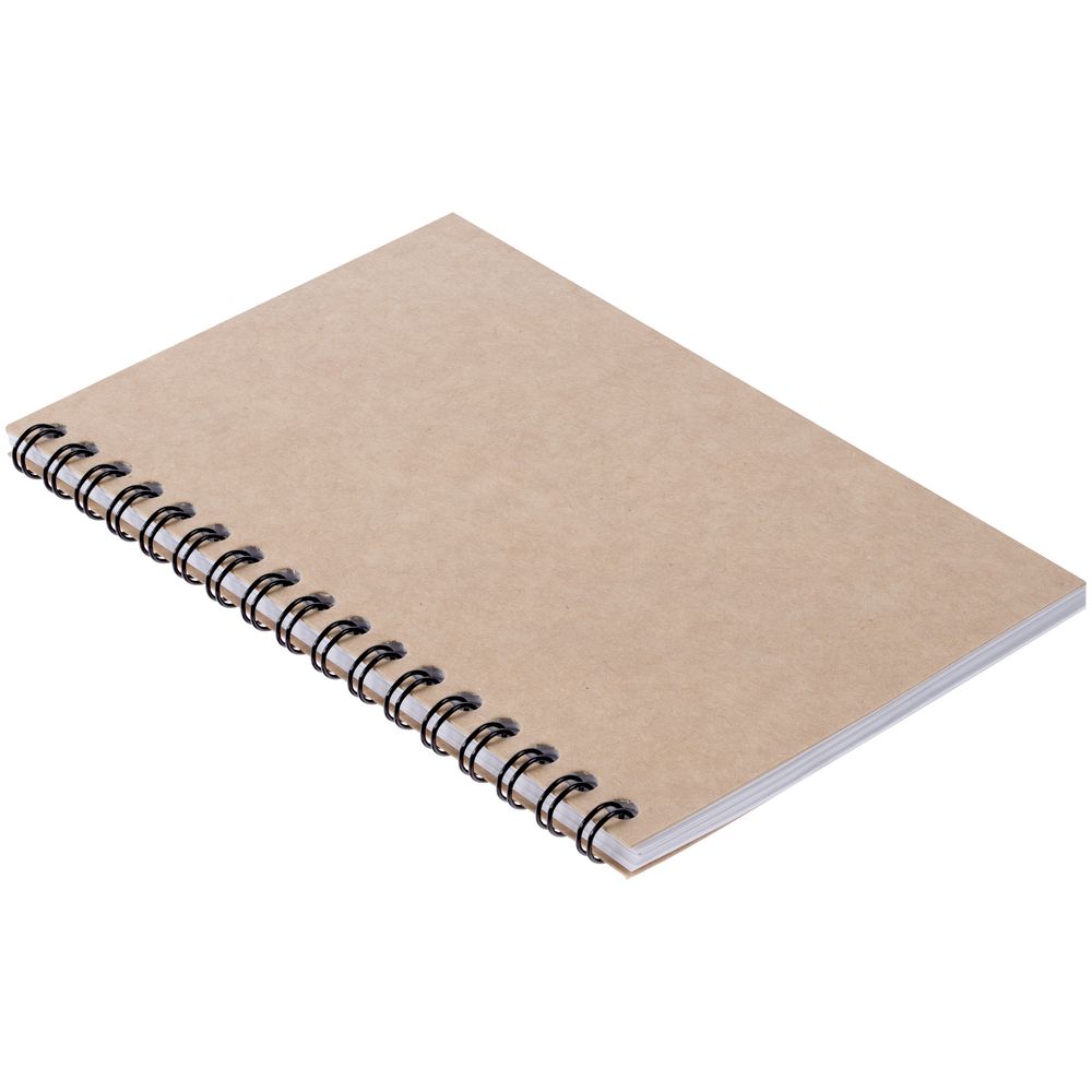 Блокнот Essing M в клетку, крафт-1